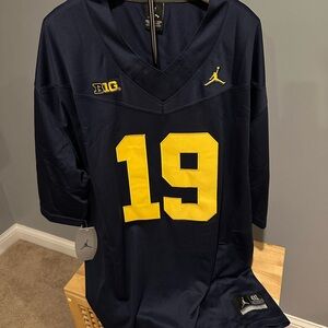 Michigan Wolverine’s CJ Underwood Jordan Brand Jersey